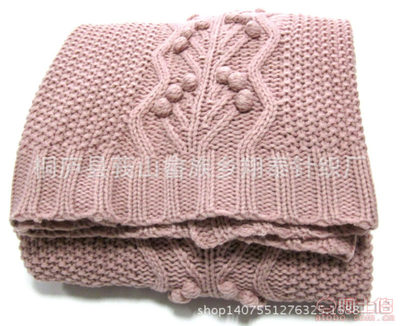 【翔泰實體工廠專業(yè)生產(chǎn)針織羊毛毯子全棉毯子針織靠墊汽車蓋毯】桐廬縣莪山畬族鄉(xiāng)翔泰針織廠 - 產(chǎn)品庫