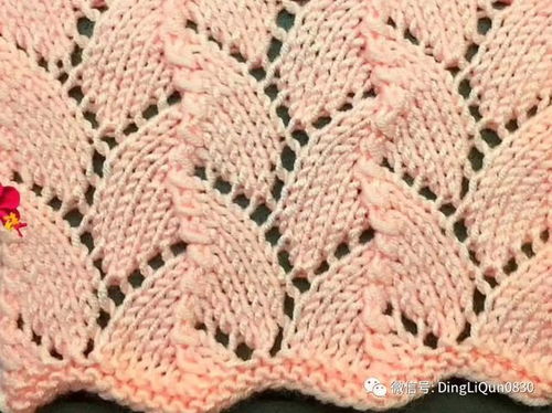 針織作品 30個漂亮的針織針跡圖案設(shè)計